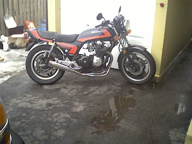 The old 82 CB900F