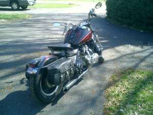 1982 Goldwing GL1100 custom chopped by Dick Patrick of South Dakota