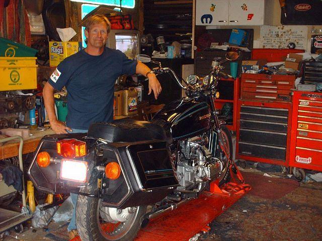 Mark S. Posing With His 77 GL1000