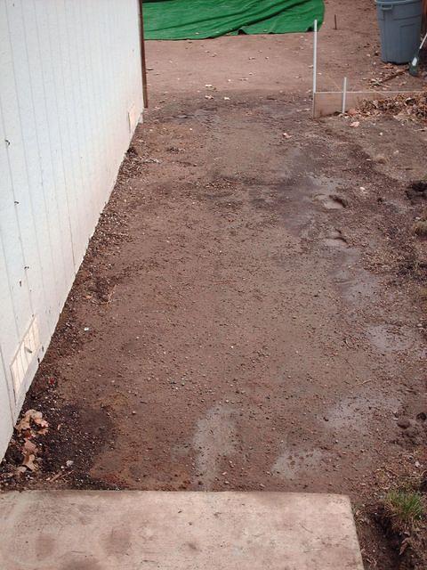 Need To Finish Sidewalk