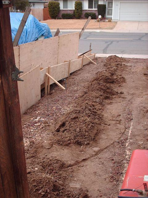 Getting Ready For Cement