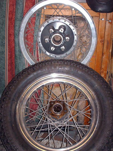 16" Harley Ring Going On My GoldWing Hub