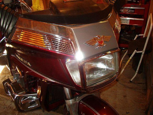 rusty front chrome painted and new logo