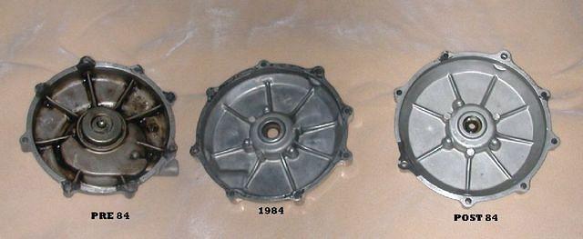 Clutch Cover comparison backside