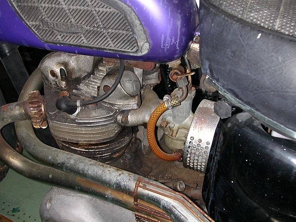 t-left side engine