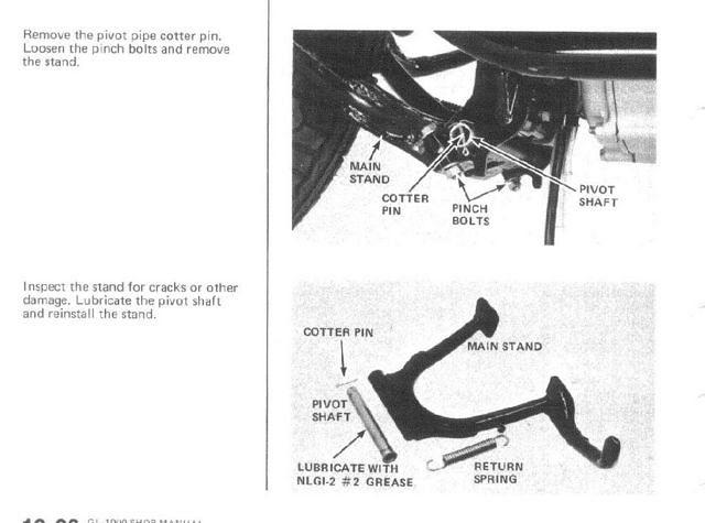 Centerstand