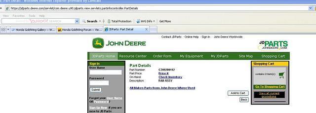 Deere fan