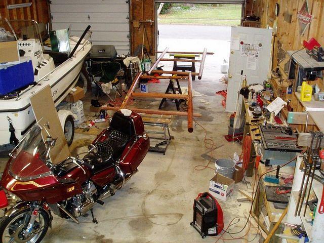 The Shop also serves as my wood shop