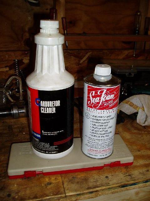 Yamaha Carb Cleaner and Sea Foam