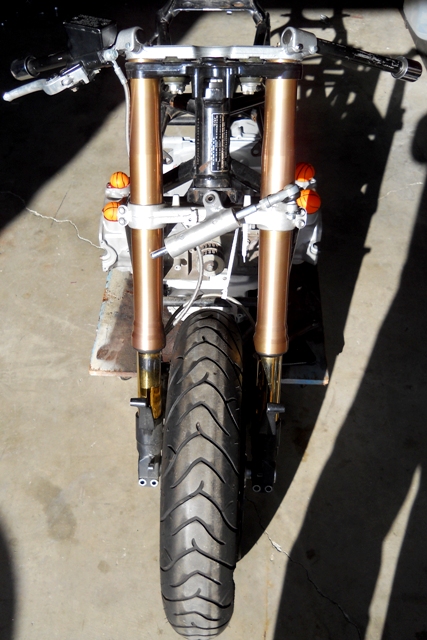HAYABUSA TRIPLE TREE-ALPINE BEARINGS-1100 FRAME-GL1000 MOTOR