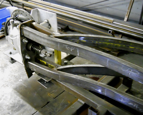 JUST ANOTHER VIEW OF THE REAR HUB AND SWINGARM
