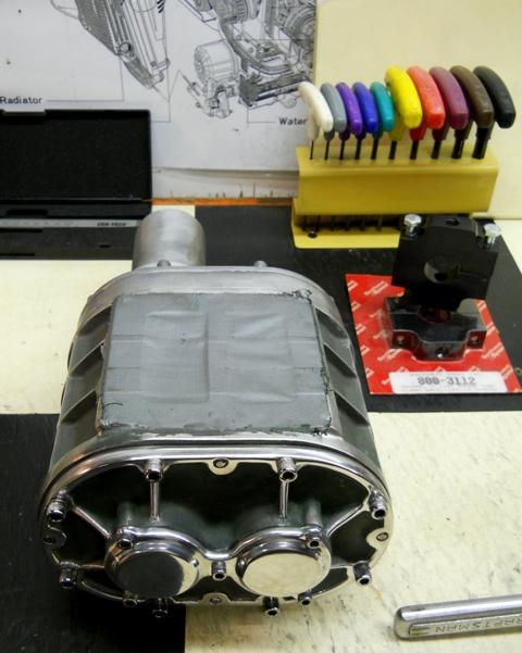 MAGNACHARGER POLISHED ON BACK SIDE ABOUT TO LEAVE FOR MAGNACHARGER IN CALIFORNIA