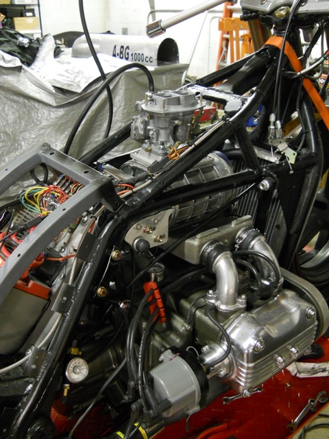 just so you all know we rebuilt the V-65 weber that came with the supercharger-did not work too well