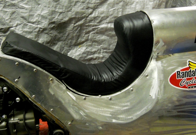 new seat really helps in getting driver up above the front bars to see the black line!