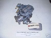weber 32/36 DFAV carburetor