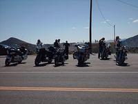 (front row) Pats 1800, hm's Dressed 1100, RR's 1000 Bobber, GB's 1200, hm's 1100 Dbopper, (back row) Rod's 1000, RD's Shadow 110
