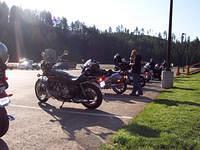 lined up