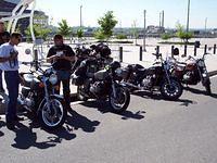 At Invesco Field. A bunch of Wings getting ready to head through the Rockies.