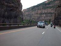 The Highway Is In Two Levels, An Upper One(West Bound) And A Lower One (East Bound)
