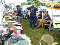 Mid-Ohio Vintage Motorcycle Days swap meet.
9 July 2010.