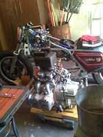 Finally out of the spare room and into the garage!