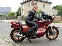 A friends GL1000 with Haberman fairing
