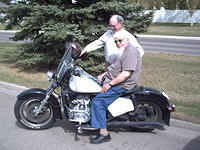 thats peter on my bike it was his 