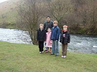 Me and four good reasons to live.... my kids