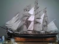 cutty sark wood ship model