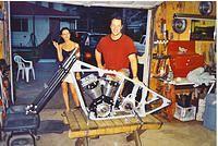 Winchell's chopper with springer front end