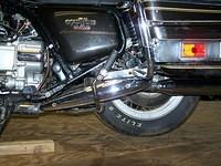 HD Dyna mufflers & GW OEM heatshields