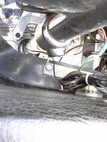 Broken Faring Mounting Area