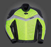 Tour Master Intake 2 Air Jacket in High Vis Yellow