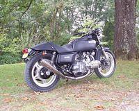 Bobber rear.  Personaized tag is "oldwng"