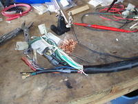 Recrimped all splices, soldered all connections, and replaced all bad connector shells