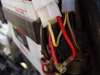 10 Power connected to circuit breaker, and starter switch for control module