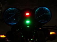 Instrument cluster, HID disabled