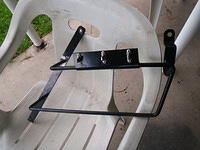 Modified towing hitch frame