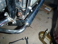 Bates ride-off stand never worked right, looked like this pin was missing but it had just been pressed in too far