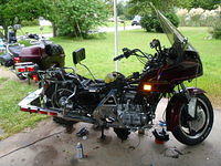 Just about a naked GoldWing
