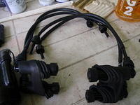 Spark plug wires finished