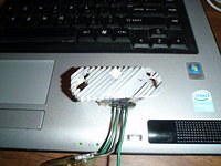 Heatsink allows both gauges to read full scale