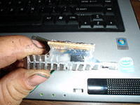 Sealed with liquid silicon sealer
