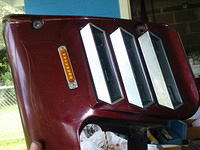 Side panel LED running-turn signal lights