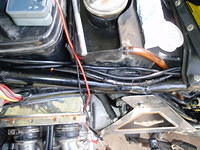 I wrapped all the wiring for the rear lights and fog-driving lights as well