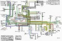1975-77 GL1000 UK Colour Schematic