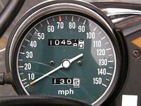 1975 GL1000 odometer - June '12