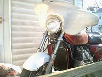 build 2 HD batwing fairing have come up with a nice white Windjammer that may use instead