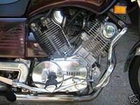 Polished engine still shines after 3yrs with just a little effort