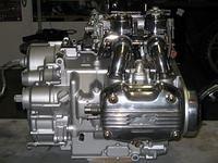 Engine after painting